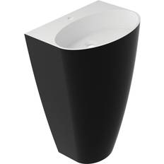 Bathroom Sinks Belfry Bathroom Aldred Full Pedestal Basin 550mm L X 430mm W X 850mm H
