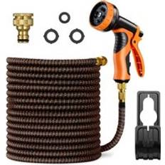 Plastic Hoses VonHaus Expandable Garden Hose 20cm H x 3050cm W x 10cm D