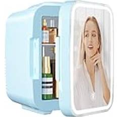 Blue Mini Fridges Yashe Mini Fridge for Bedroom 4L Blue