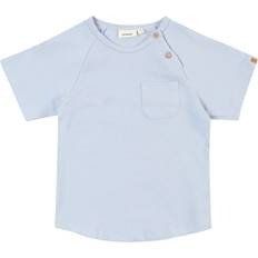 Name It Genbrugsmaterialer Overdele Name It Organic NMMJollo Ss Sweatshirt - Lyseblå