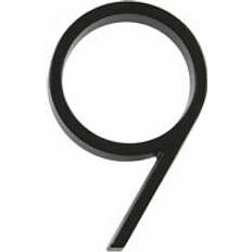 Facade Numbers Hillman 5 Distinctions Floating Mount House Number 5 in Black