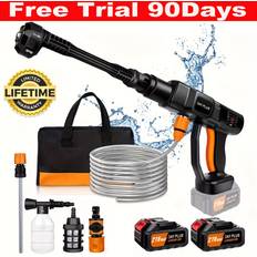 Temu 6in1 Cordless High Pressure Washer 54bar/783psi