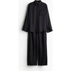H&M Satin Pyjamas - Black