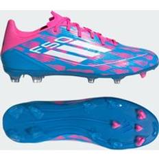 Pink - Women Football Shoes adidas F50 League FG/MG - Bleu
