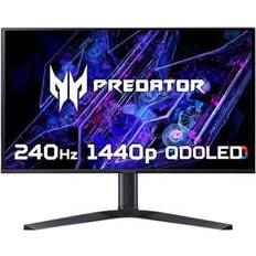 Acer 2560x1440 Monitors Acer 27 Inch Predator X27UX1 QHD 240Hz Freesync Premium Pro QD OLED Monitor