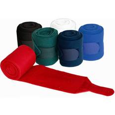 Longes Chevaux Lot de 2 Bandes de Polo pour Cheval Poney - Noir