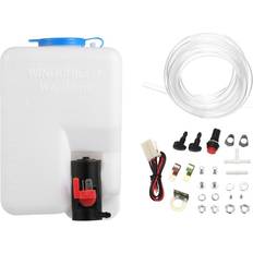 Tlily Universal Car Windshield Washer Pump Washer Fluid Reservoir Bottle Kit 160186