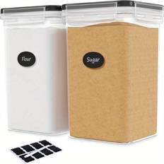 Temu Large Storage Containers With Lids 5.2l 176oz 1/2pcs Food Container