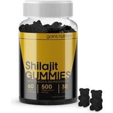 Shilajit Gummies 500mg with Ashwagandha