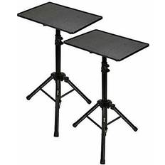 Projector Mounts Pyle Plpts 3x2 Universal Laptop Projector Tripod Stand 2 pcs