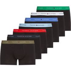 Tommy Hilfiger Men's Underwear Tommy Hilfiger Contrast Waistband Trunks Pack of 7 - Multi