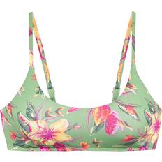 Multifarvet Bikinitoppe Lascana Bikinioverdel Malia - Gul/Grøn/Lysegrøn/Pink