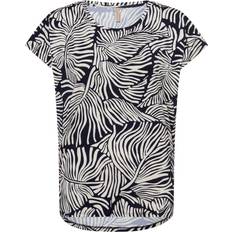 Soyaconcept T-shirts Soyaconcept Marica T-Shirt - Marine/Weiß