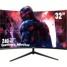 Temu Gawfolk 32-inch 1K 1800R 1MS Wall Mount