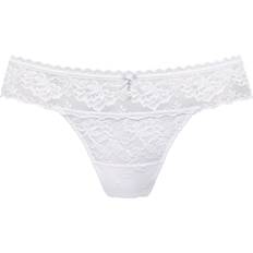 4XL - G strenge Trusser Lascana String - Hvid