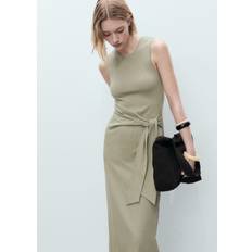 Mango Midiklänningar Mango Ferti Klänning - Khaki