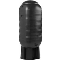 Black Rain Barrels Strata 250L Slimline Water Butt Set - Black - Large