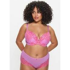 Ann Summers Sexy Lace Padded Plunge Bra - Pink