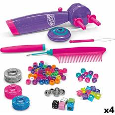 Cra-Z-Arts Cra-Z-Art Shimmer 'n Sparkle Frisyrspel 4 Enheter i Resetoalettväska
