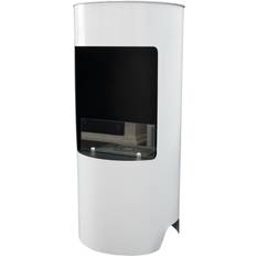 White Ethanol Fireplaces Brayden Studio Montgomery White Open Bioethanol Wood-stove 95cm H X 45cm W X 45cm D