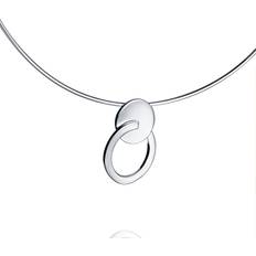 Smycken Efva Attling Tubular Bell Necklace - Silver