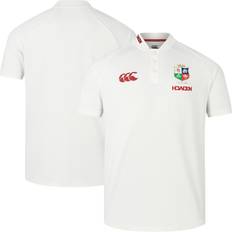 Canterbury Mens British Irish Lions Polo Shirt - White