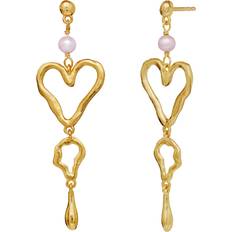 Smycken Maanesten Sabrina Earrings - Förgyllt Silver Sterling 925