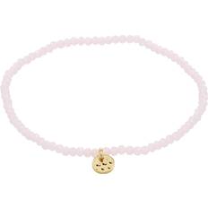 Smycken Pilgrim Indie Armbånd - Rosa/Guldbelagt