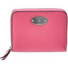 Mulberry Card Cases Mulberry Logo Plaque Small Leather Card Purse