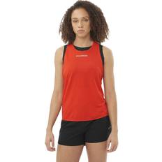 Salomon Dame Overdele Salomon Women's S/Lab Speed Tank Top - Rød