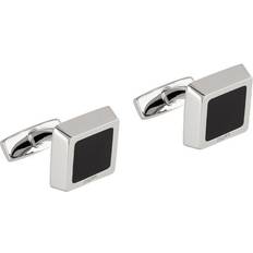 Cufflinks on sale BOSS Engraved Logo Square Cufflinks - Founded