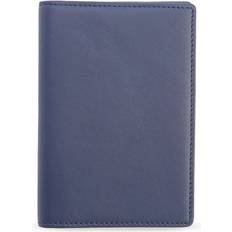 Royce RFID Blocking Passport Wallet - Navy Blue