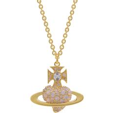 Vivienne Westwood Necklaces Vivienne Westwood Gold Agnatha Lilac Bas Relief Necklace - Gold