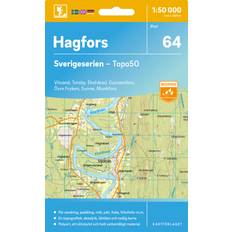 64 Hagfors Sverigeserien 1:50 000