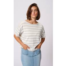 Dam - Randiga Tröjor Kaffe KAregina Pullover - Multi Color