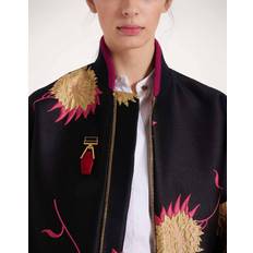 Red - Women Brooches La DoubleJ Portal Brooch - Woman Jewelry Solid Burgundy