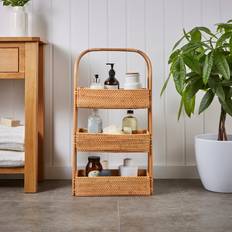 The Edited Life Rattan Natural Caddy Basket