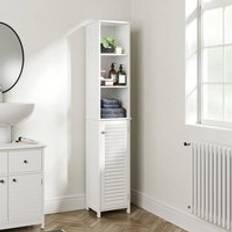Dunelm Cabinets Dunelm Nautical Tallboy Unit White Storage Cabinet