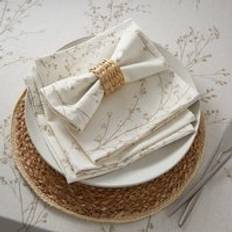 Cotton Cloth Napkins Dunelm Set of 4 Chiltern Napkins - Cloth Napkin Natural