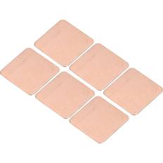 Heatsink Copper Pad Shim 15mm x 15mm x 0.3mm 6pcs