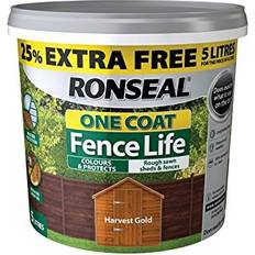 Ronseal One Coat Fence Life Harvest 4 Litre Gold