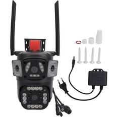 Surveillance Cameras Goolrc Triple Lens Security Camera 8MP 4K