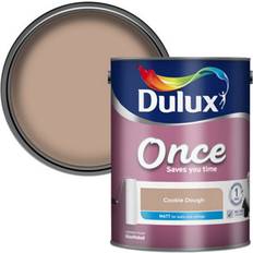 Dulux Once Matt Cookie Dough 5L Wall Paint
