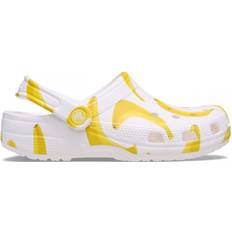White - Women Clogs Crocs Classic Fresh Fruits Banana Print Clog - Multi