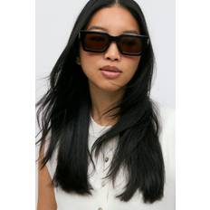 Solglasögon Gina Tricot Classic Square Sunglasses Solglasögon - Brunt