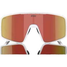 Bliz Solbriller Bliz Cykelbriller Brown Red/Mirror Lens - Matte White