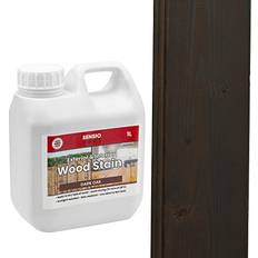 Sensio Home Dark Oak Wood Stain Big Value 1L Size Water Based