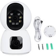 Surveillance Cameras Goolrc Wireless Security Camera 1080P Dual Lens Remote