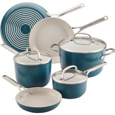 Cookware KitchenAid 9-Piece Hard-Anodized Ceramic Induction Nonstick Cookware Set