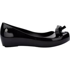 Mini Melissa Kids' Jelly Bow Ballet Flats - Black